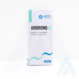 Jarabe mucolítico expectorante antitusivo ARBRONQ-C Arts Pharma Guatemala