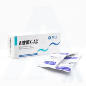 ARMOX-AC – Amoxicilina 875 mg + Ácido Clavulánico 125 mg