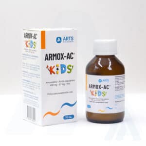 ARMOX-AC Suspensión – Amoxicilina 400 mg + Ácido Clavulánico 57 mg