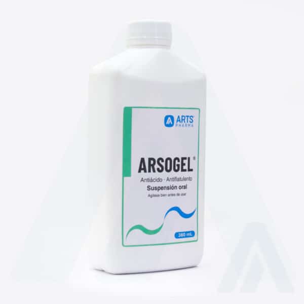 ARSOGEL – Magnesio + Aluminio + Simeticona - Image 2