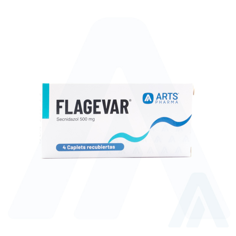 Secnidazol 500 mg tabletas FLAGEVAR Arts Pharma Guatemala
