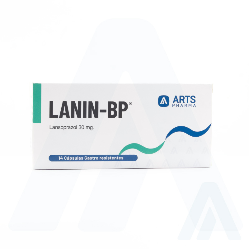 Lanzoprazol 30 mg cápsulas LANIN Arts Pharma Guatemala
