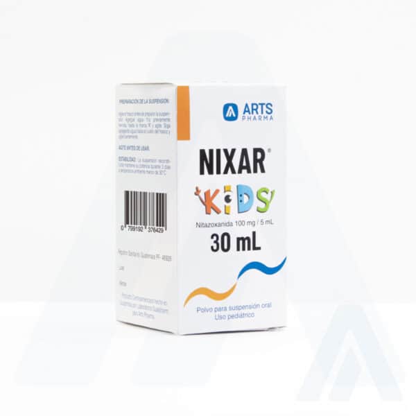 NIXAR Suspensión – Nitazoxanida 100 mg/5mL - Image 4
