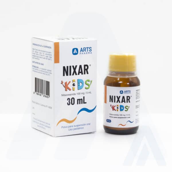 NIXAR Suspensión – Nitazoxanida 100 mg/5mL - Image 3