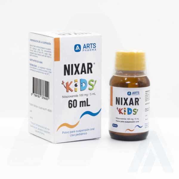 NIXAR Suspensión – Nitazoxanida 100 mg/5mL