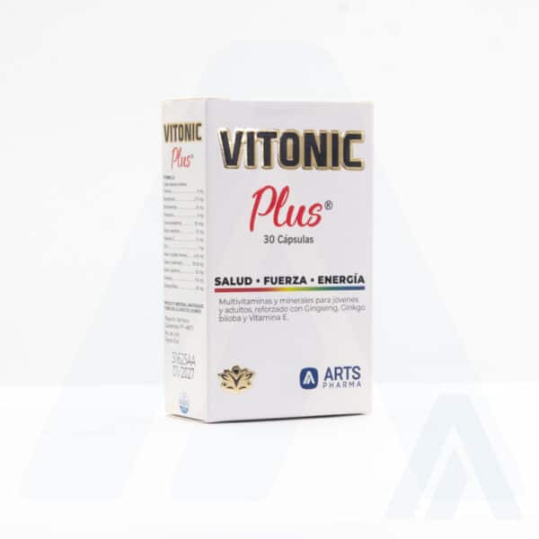 VITONIC PLUS – Multivitaminas + Ginseng + Ginkgo Biloba - Image 2