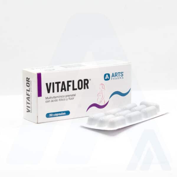 VITAFLOR – Multivitaminas + Zinc + Flúor